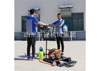 BXZ-2型便攜式輕便鉆機雙人背包取樣鉆機巨匠地質(zhì)勘探鉆機
