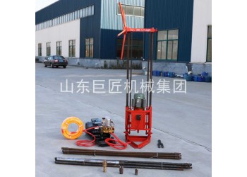 巖芯取樣鉆機山東巨匠提供兩相電地質(zhì)勘探鉆機QZ-1A 型