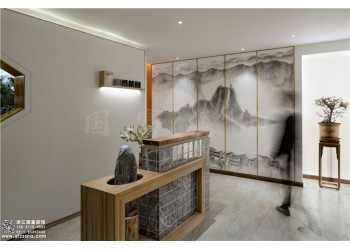 鄞州區(qū)450平方會所裝修_浙江國富裝飾