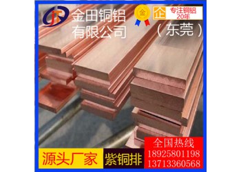 t6紫銅排，t1高導(dǎo)電無錫黃銅排*t2耐高溫黃銅排