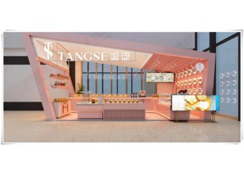 合肥網(wǎng)紅蛋糕店裝修，粉色系蛋糕店設(shè)計，滿滿的少女心
