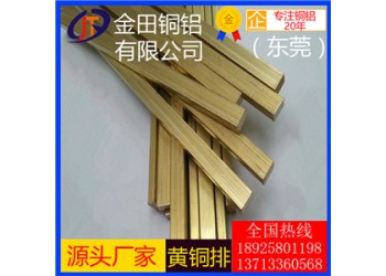 h63黃銅排/優(yōu)質(zhì)h65耐酸堿黃銅排，h90耐沖擊黃銅排
