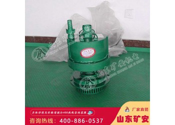 FQW50-25/W礦用風(fēng)動(dòng)潛水泵,技術(shù)特點(diǎn)