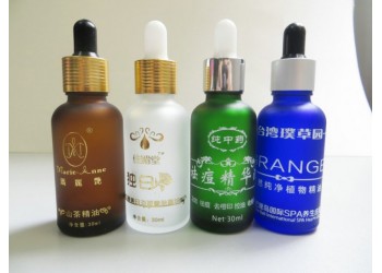 精油瓶絲印燙金廠，精油瓶絲印燙金廠，廣州精油瓶絲印燙金加工廠