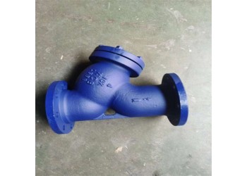 法蘭鑄鋼Y型濾器國標(biāo)日標(biāo)美標(biāo)Y型空氣濾器CB3251-85