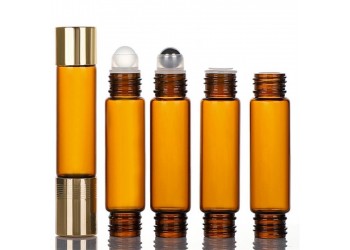 雙頭滾珠精油瓶生產廠家，雙頭走珠精油瓶生產廠家