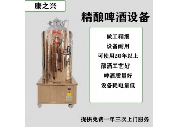 北海康之興豪華啤酒設備自釀鮮啤酒設備造就品牌用途廣泛貨源充實