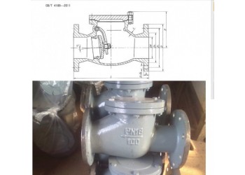 躍正船用鑄鋼旋啟式止回閥CB/T4189-2011
