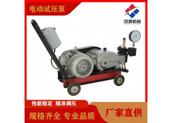 鴻源廠家電動(dòng)打壓泵  新型4dsy壓力自控電動(dòng)試壓泵