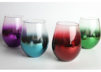 蠟燭杯噴漆加工廠家，玻璃杯噴漆加工廠家