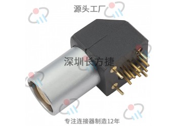 金屬連接器EPG.1B.312.HLN印制線路板彎角插座