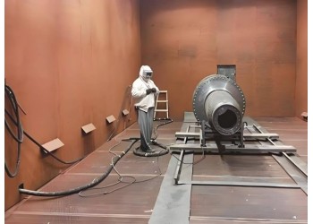 供應全自動封閉式大型工業噴砂房
