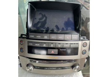 雷克薩斯13款LX570中控面板 導(dǎo)航顯示屏 主機(jī) 空調(diào)開(kāi)關(guān)