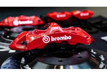 雷克薩斯LX570剎車軟升級改裝原廠布雷博剎車卡鉗正品代理