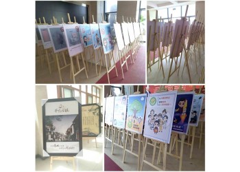 西安書畫展架搭建 西安攝影展板搭建 噴繪桁架 活動慶典布置