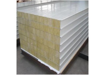 機制巖棉復合板綠色環保凈化彩鋼復合板阻燃防火多規格