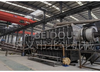 智能溫控均勻碳化設備旋轉滾筒咖啡渣炭化機